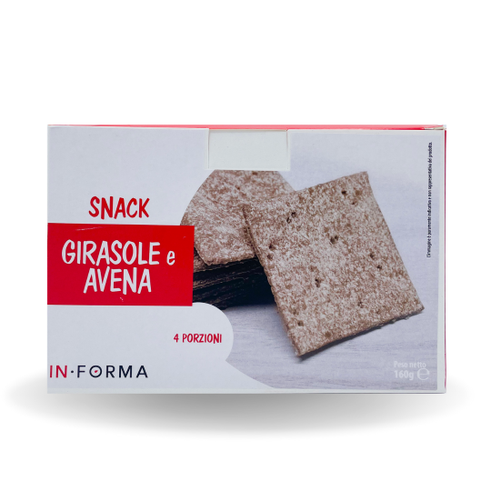 Snack girasole e avena - scatola 4 porzioni