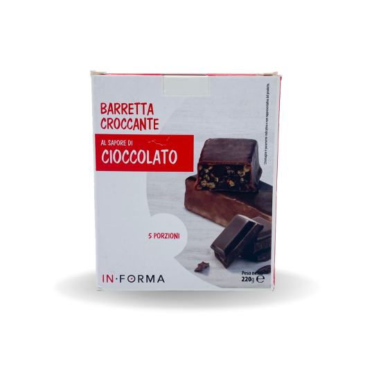 Barretta croccante al cioccolato